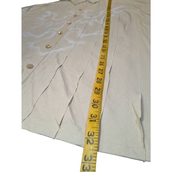 Davoucci vintage designer button down shirt. Size 3X good condition. - Picture 11 of 16